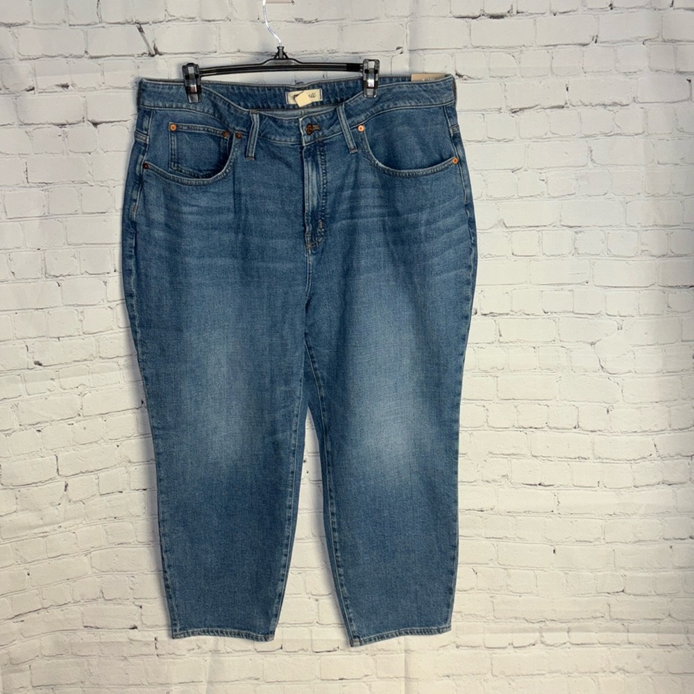 Madewell Curvy Perfect Vintage Crop Jeans